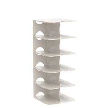 ACPOP 6-Tier Adjustable Shoe Rack for Efficient Storage