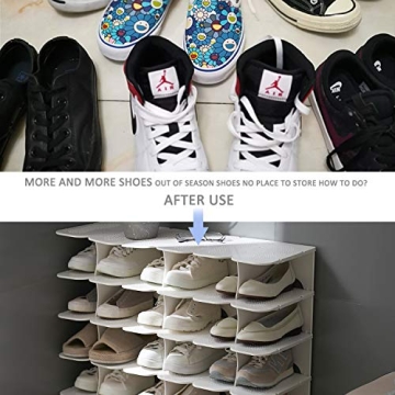 ACPOP 6-Tier Adjustable Shoe Rack for Efficient Storage