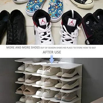 ACPOP 6-Tier Adjustable Shoe Rack for Efficient Storage