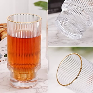 Elegant INNIOXV Ice Coffee Cups for Stylish Drinkware