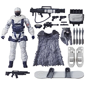 G.I. Joe Classified Series Snow Serpent - Ultimate Collectible 6-Inch Action Figure with 20 Accessor...