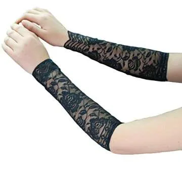 Stylish Women Girls Summer UV Protection Arm Sleeves