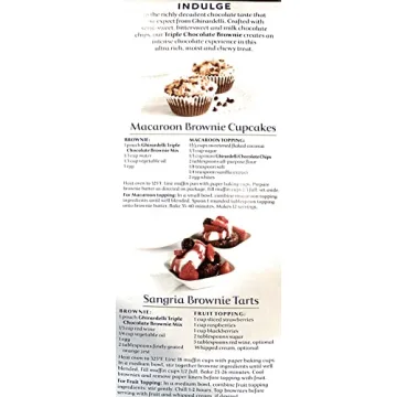 Ghirardelli Triple Chocolate Brownie Mix Perfect for Baking