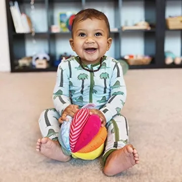 HABA Rainbow Fabric Baby Ball - Ideal Sensory Toy for Infants