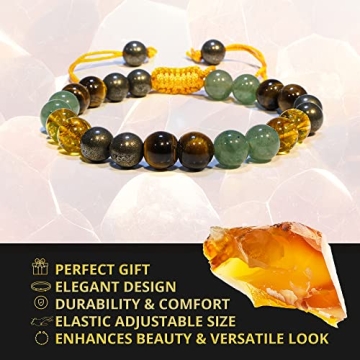 Money Wealth Success Bracelet Set for All - Heal & Attract Prosperity