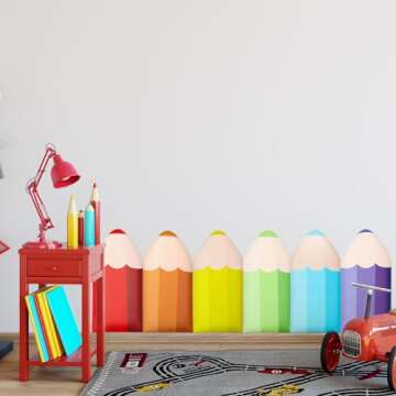 Colorful 18 Pcs Wall Padding for Safe Playroom Use