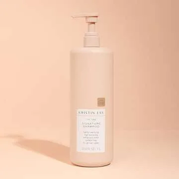 Kristin Ess Hair One Signature Shampoo with Avocado Oil + Castor Oil for Women - Lightly Clarifying Daily Sulfate Free Hydrating Shampoo, Color Safe, Vegan, 33.8 fl oz