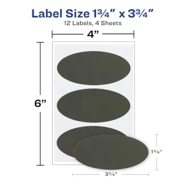 Avery Chalkboard Labels for Easy Organization and Style