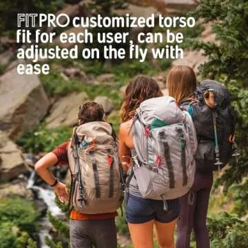 Kelty Redwing 50 – 50 Liter Internal Frame Backpack for Hiking, Backpacking, Travel, Hip Belt, Tailored Fit, 2023 (Lyons Blue)