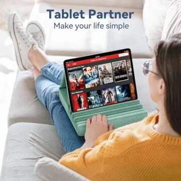 KDD Tablet Holder: Foldable, Adjustable and Portable