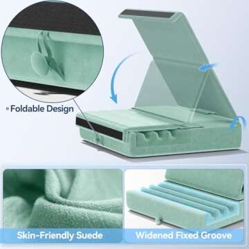 KDD Tablet Holder: Foldable, Adjustable and Portable