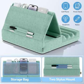 KDD Tablet Holder: Foldable, Adjustable and Portable