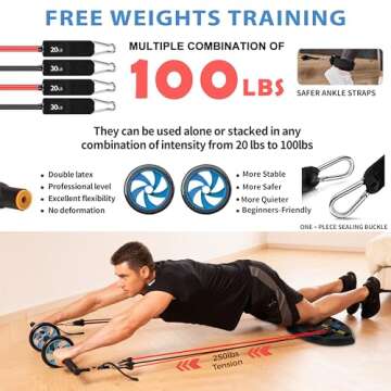 Portable Home Gym System for Effective at-Home Workouts