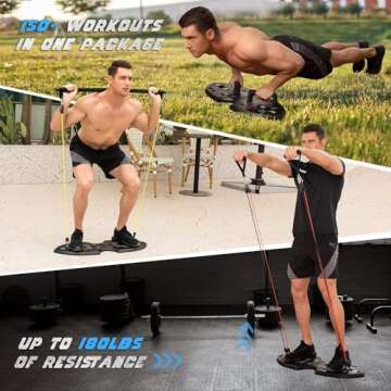 Portable Home Gym System for Effective at-Home Workouts