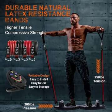 Portable Home Gym System for Effective at-Home Workouts