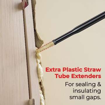 Wolline Spray Foam Gun Insulation 2-Pack for Easy Projects