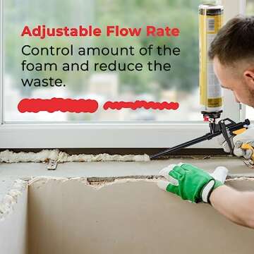 Wolline Spray Foam Gun Insulation 2-Pack for Easy Projects