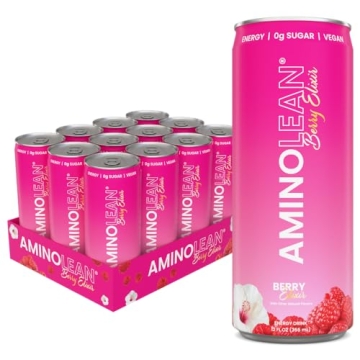 RSP NUTRITION AminoLean Energy Drink - Sugar Free Amino Energy with No Jitters, Tingles, or Crash, V...