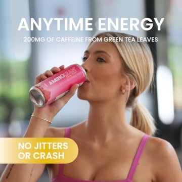 Sugar-Free AminoLean Energy Drink - Berry Elixir - 12 Pack