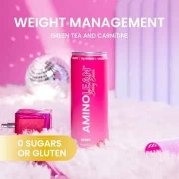 Sugar-Free AminoLean Energy Drink - Berry Elixir - 12 Pack