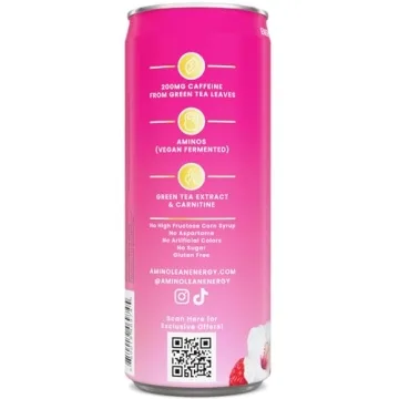 Sugar-Free AminoLean Energy Drink - Berry Elixir - 12 Pack