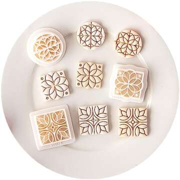 Myhiju Polymer Clay Cutters for DIY Earrings and Crafts