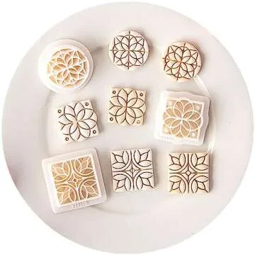 Myhiju Polymer Clay Cutters for DIY Earrings and Crafts