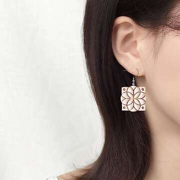 Myhiju Polymer Clay Cutters for DIY Earrings and Crafts