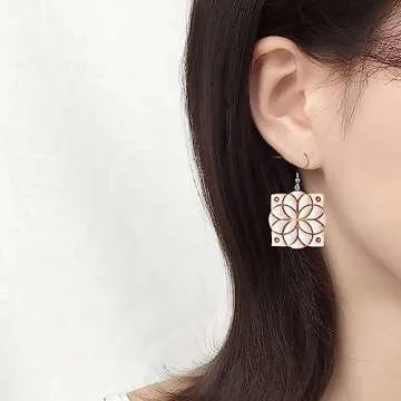 Myhiju Polymer Clay Cutters for DIY Earrings and Crafts