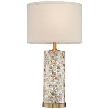 360 Lighting Margaret Coastal Accent Table Lamp for Home Decor