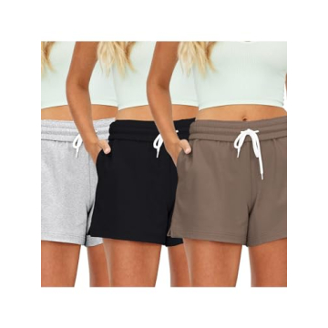 Comfy AUTOMET Women's Sweat Shorts for Summer Fun