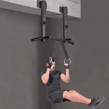 Cometofit Wall Joist Mount Pull Up Bar for Home Gym