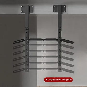 Cometofit Wall Joist Mount Pull Up Bar for Home Gym