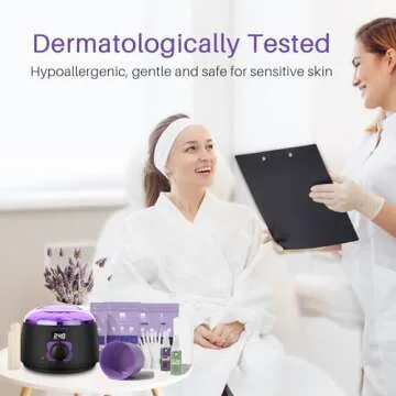 BLITZWAX Waxing Kit for All Skin Types and Areas