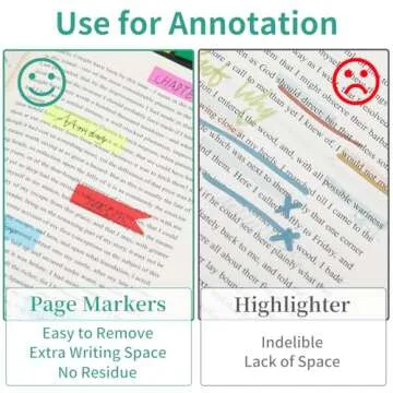 KICNIC 1500 Pieces Page Markers Sticky Index Tabs, Arrow Flag Tabs Self Adhesive, Colored Notes Tab Stickers for Notebook, Documents, Books [10 Colors, 3 Designs] Sticks Securely, Removes Cleanly