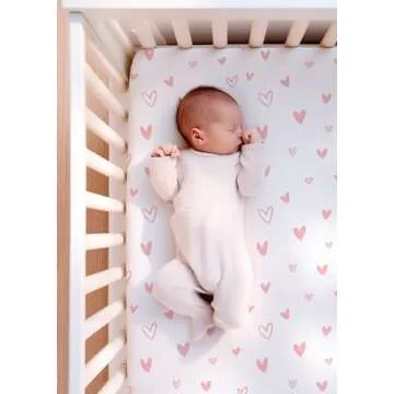 100% Organic Cotton Fitted Bassinet Sheets Fits Halo, Snoo, Uppababy, Ingenuity, Graco, Baby Trend, and All Other Standard Size Bassinets. 3 Pk