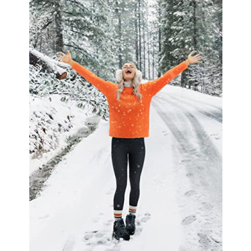 Warm Thermal Fleece Lined Leggings for Winter Comfort