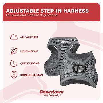 Downtown Pet Supply Adjustable No Pull Dog Harness