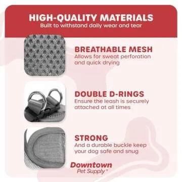 Downtown Pet Supply Adjustable No Pull Dog Harness