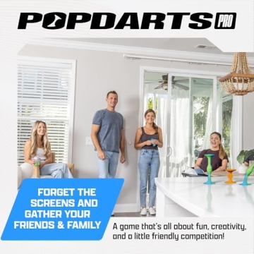 PopDarts PRO Pack - Suction Cup Dart Game for All Ages