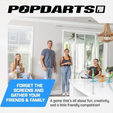 PopDarts PRO Pack - Suction Cup Dart Game for All Ages