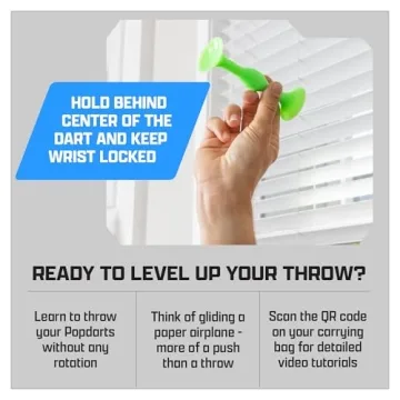 PopDarts PRO Pack - Suction Cup Dart Game for All Ages
