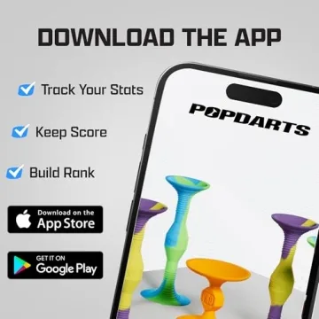 PopDarts PRO Pack - Suction Cup Dart Game for All Ages
