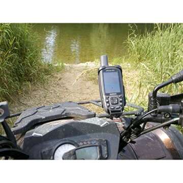 RAM Handlebar U-Bolt Mount for Garmin GPS Devices
