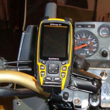 RAM Handlebar U-Bolt Mount for Garmin GPS Devices