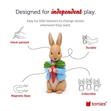 Tonies Peter Rabbit Audio Character for Kids Storytime