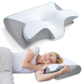 HOMCA 2 in 1 Cervical Pillow – Ergonomic Relief for Neck Pain