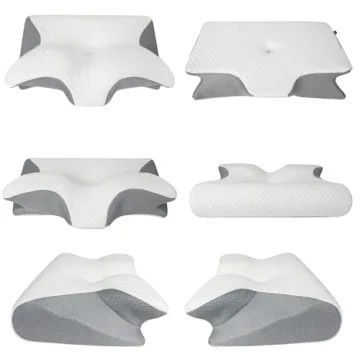 HOMCA Cervical Memory Foam Pillow for Neck Pain Relief