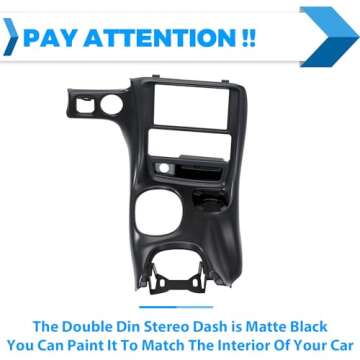 ECOTRIC Double Din Dash Kit for 1997-2004 Corvette C5
