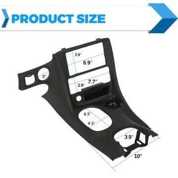 ECOTRIC Double Din Dash Kit for 1997-2004 Corvette C5